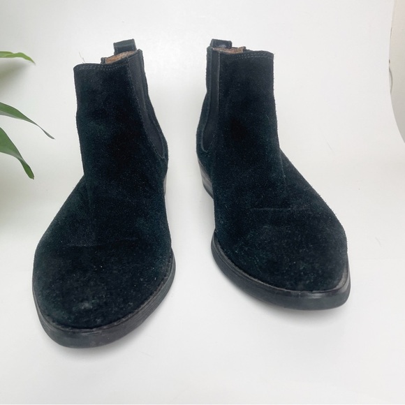 Chocolate Blu Finn Suede Ankle Booties 8.5 - Picture 6 of 12